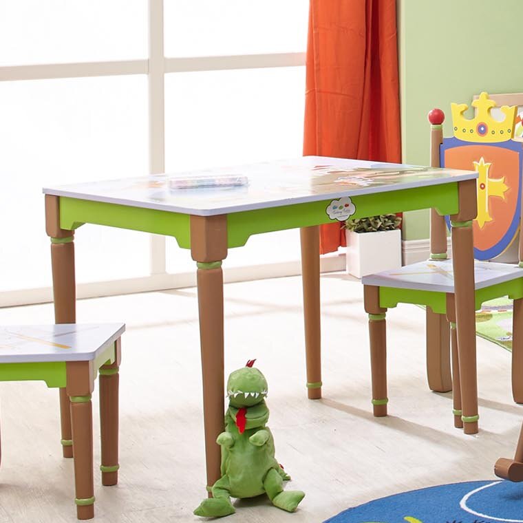 Zoomie Kids Dusek Kids Rectangular Writing Table & Reviews | Wayfair.co.uk